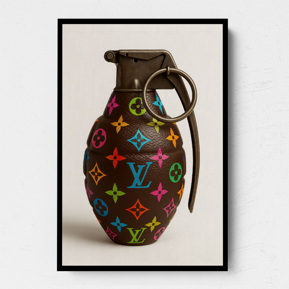Louis Vuitton Fashion Inspired Grenade 3 Wall Art